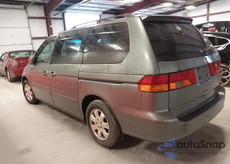 2002 Honda Odyssey Ex z USA, uszkodzony, nr VIN 2HKRL18632H561053
